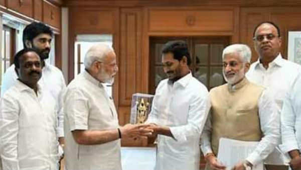ప్రధాని మోడీతో సీఎం జగన్ భేటీ..