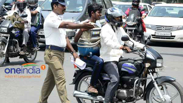 కఠినంగా ట్రాఫిక్ రూల్స్ అమలు చేస్తున్న సైబరాబాద్ పోలీసులు 