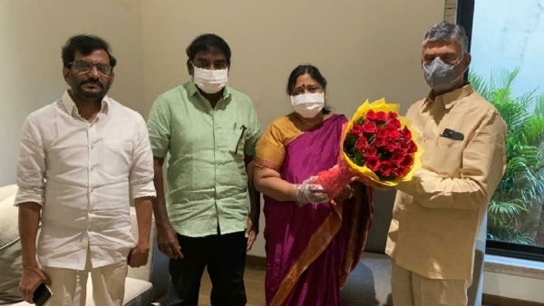 చంద్రబాబుతో పనబాక భేటీ చంద్రబాబుతో పనబాక భేటీ
