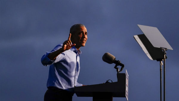  బైడెన్ కు, కమలా హ్యారిస్ కు ఓటెయ్యాలని కోరిన ఒబామా ..ఓటరు నుండి మంచి రెస్పాన్స్ 