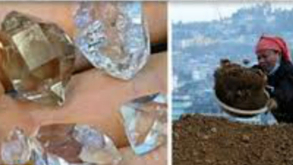 వజ్రాలు కాదని గ్రామమండలి నిర్ణయం ... ఫేక్ న్యూస్ ప్రచారం చెయ్యొద్దని గ్రామస్తులకు ఆదేశం 