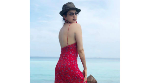 రెడ్ కలర్ డ్రెస్లో మిత్రవింద అదుర్స్ రెడ్ కలర్ డ్రెస్లో మిత్రవింద అదుర్స్