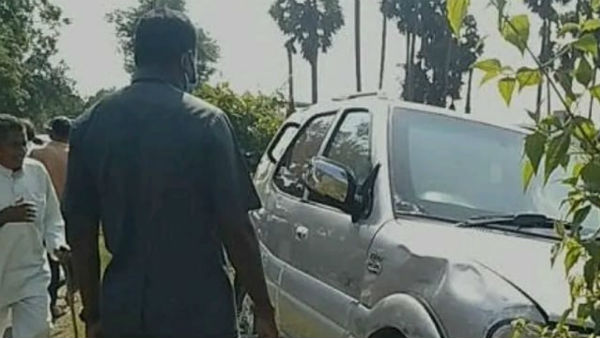 ap assembly speaker tammineni sitarams convoy met with minor accident ap assembly speaker tammineni sitarams convoy met with minor accident