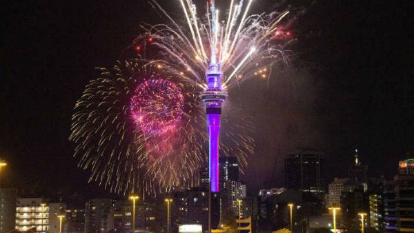 Happy New Year 2021: New Zealand rings in the New Year with fireworks show Happy New Year 2021: New Zealand rings in the New Year with fireworks show