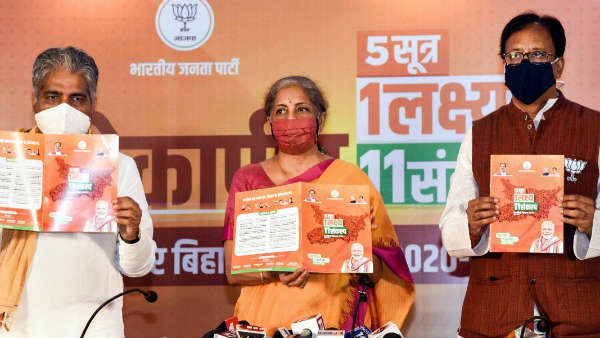  bjp keeps poll promise for bihar, Nitish cabinet approves free Covid vaccine for all