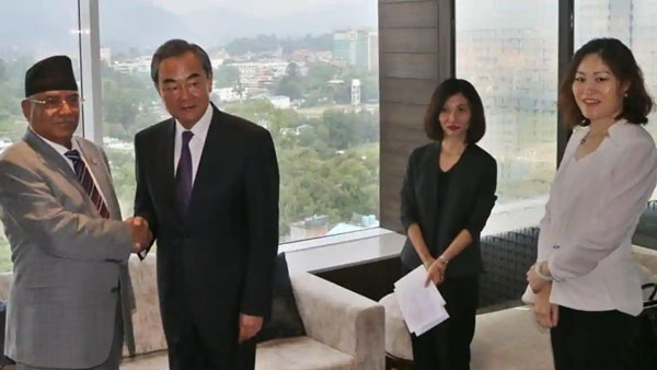 four members team from china to nepal to prevent split in nepal communist party four members team from china to nepal to prevent split in nepal communist party