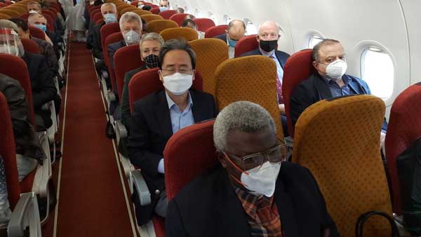 64 Heads of Missions in India leave for Hyderabad