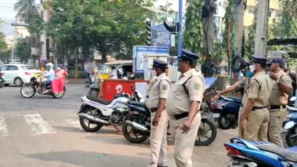 ysrcp, tdp verbat spat, tension at tdp mla velagapudis house in visakhapatnam ysrcp, tdp verbat spat, tension at tdp mla velagapudis house in visakhapatnam