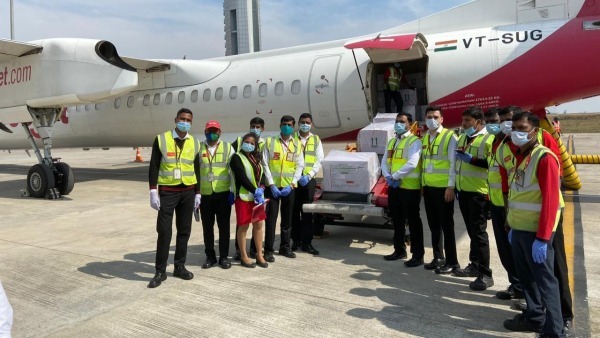Press Release:Covid Vaccine had reached Hyderabad Airport says GMR