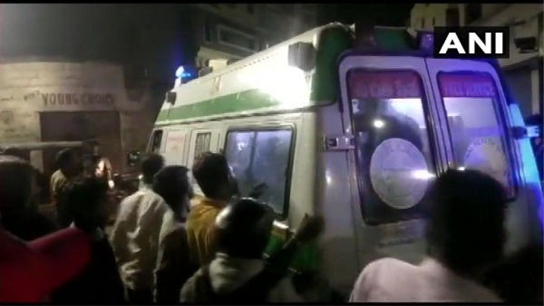 Hyderabad: 13 persons were injured in a fire that broke out due to a cylinder explosion