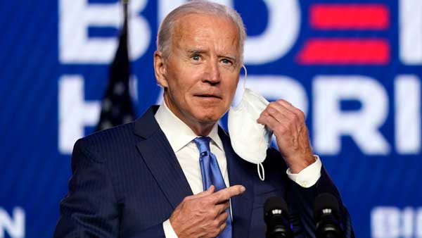 US President Joe Biden asking every American to mask up for the next 100 days US President Joe Biden asking every American to mask up for the next 100 days