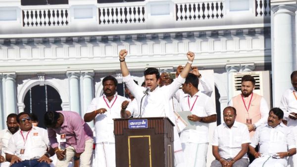 DMK Is Anti-Hindu, Must Defeat It: BJP MP Tejasvi Surya In Tamil Nadu DMK Is Anti-Hindu, Must Defeat It: BJP MP Tejasvi Surya In Tamil Nadu