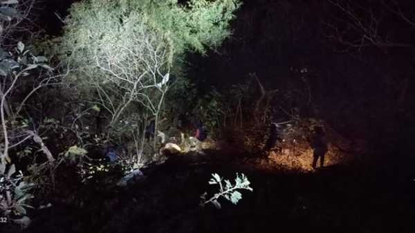 A tourist bus accident in Araku in visakhapatnam district A tourist bus accident in Araku in visakhapatnam district