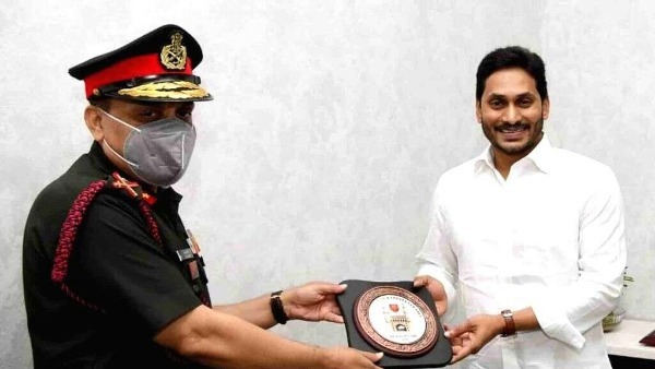 తాడేపల్లికి మేజర్ జనరల్ ఆర్కే సింగ్ తాడేపల్లికి మేజర్ జనరల్ ఆర్కే సింగ్