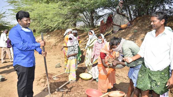 Anantapur: Nobody shall be denied from work under NREGA: Gandham Chandrudu
