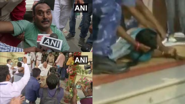 స్పీకర్ ఛాంబర్‌ను చుట్టుముట్టడంతో...