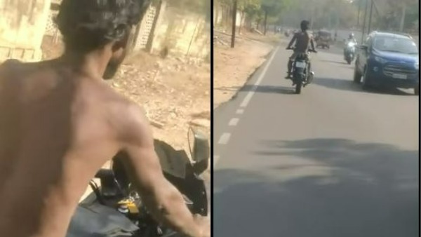 naked man riding bike in hyderabad video gone viral naked man riding bike in hyderabad video gone viral
