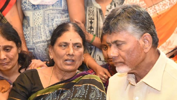చంద్రబాబు సోదరి ఇంట్లోకి పోలీసులు చంద్రబాబు సోదరి ఇంట్లోకి పోలీసులు