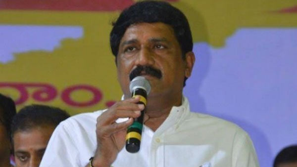 తాను రాజీనామా చేసిన స్థానంలో తిరిగి పోటీ చెయ్యనన్న గంటా