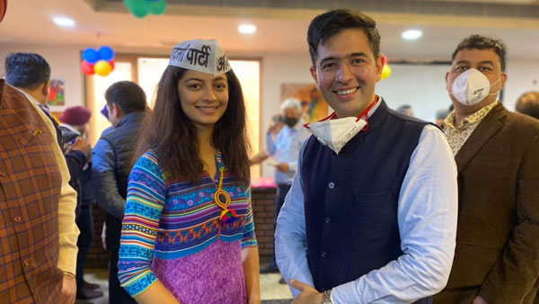 Miss India Delhi 2019 Mansi Sehgal joins Aam Aadmi Party Miss India Delhi 2019 Mansi Sehgal joins Aam Aadmi Party