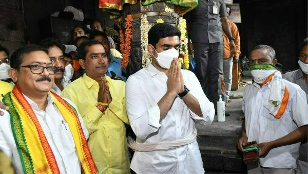 స్వామివారికి పూజలు.. స్వామివారికి పూజలు..