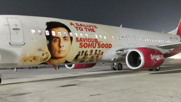 SpiceJet honours Sonu Sood with special aircraft livery, actor remembers an Unreserved journey