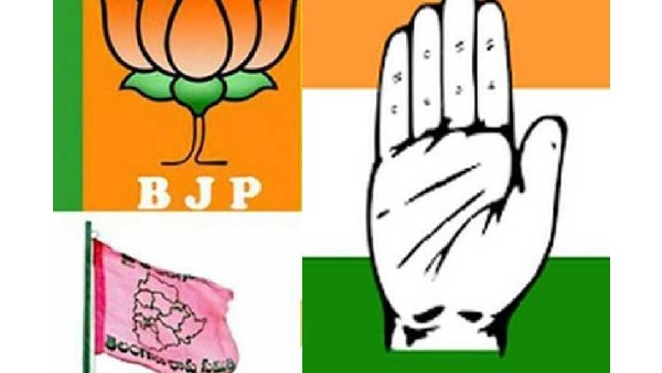 బీజేపీ, కాంగ్రెస్, టీఆర్ఎస్ మధ్య ఫిరాయింపులు బీజేపీ, కాంగ్రెస్, టీఆర్ఎస్ మధ్య ఫిరాయింపులు