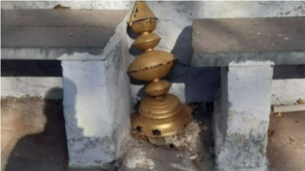 A person who stolen a mangalsutra of goddes in Kadapa, arrests 