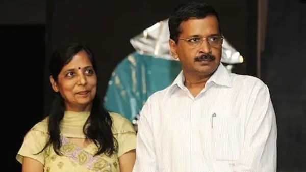 అరవింద్ కేజ్రీవాల్ భార్య సునీత కేజ్రీవాల్ కు కరోనా పాజిటివ్
