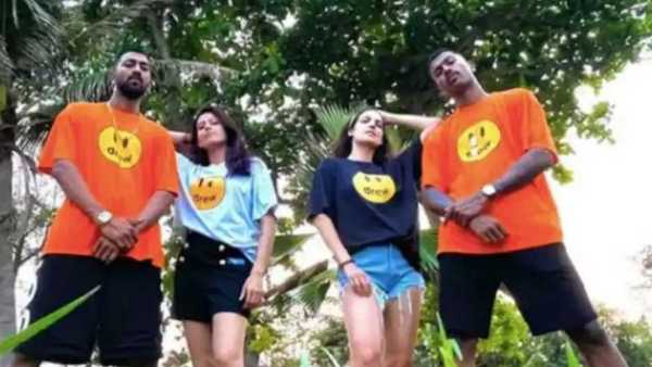 IPL 2021: Hardik Pandya and Krunal Pandya dances,netizens go crazy IPL 2021: Hardik Pandya and Krunal Pandya dances,netizens go crazy