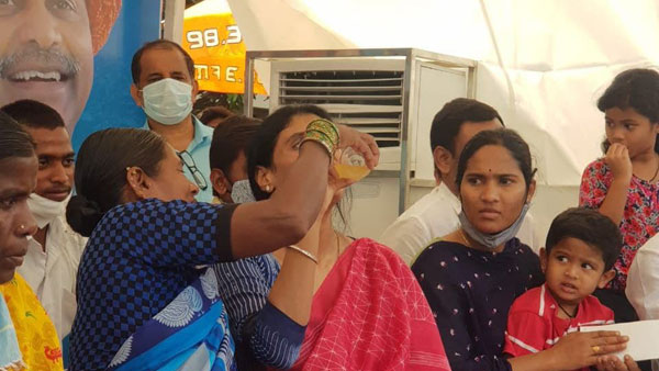 దీక్ష విరమించిన వైఎస్ షర్మిల..