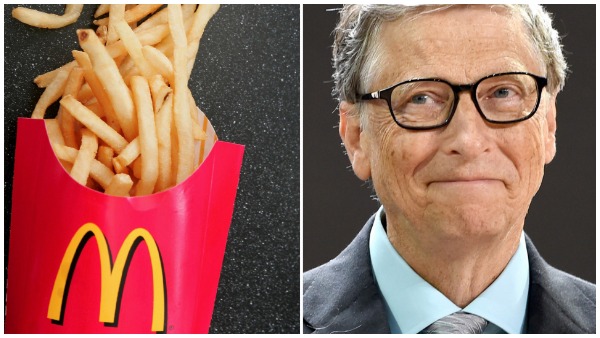 గేట్స్ ఆలుగడ్డలే మెక్ డోనాల్డ్స్ ఫ్రైస్