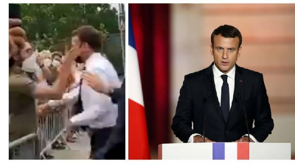 దేశాధ్యక్షుడి చెంప పగిలింది..