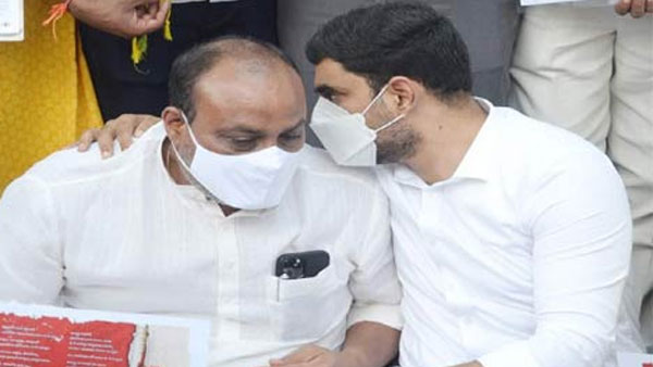 లోకేష్ అలుపెరుగని పోరాటం ఫలించింది : అచ్చెన్న లోకేష్ అలుపెరుగని పోరాటం ఫలించింది : అచ్చెన్న