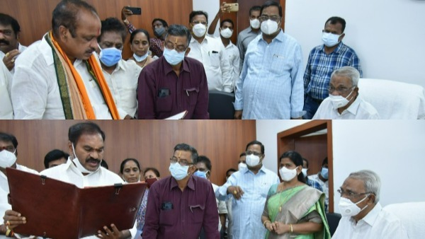 నలుగురు సభ్యుల ప్రమాణం..భావోద్వేగం..