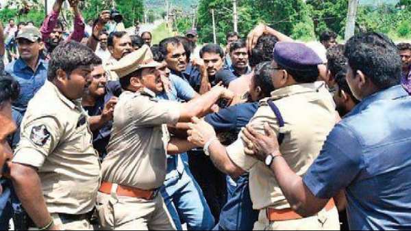  జగన్ సర్కార్ పై టీడీపీ ధ్వజం .. తాడేపల్లిలో వాతావరణం ఉద్రిక్తం