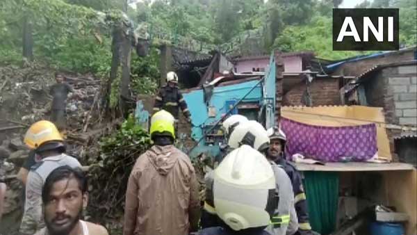 Mumbai rains: 11 people killed after a wall collapse in Chembur due to a landslide