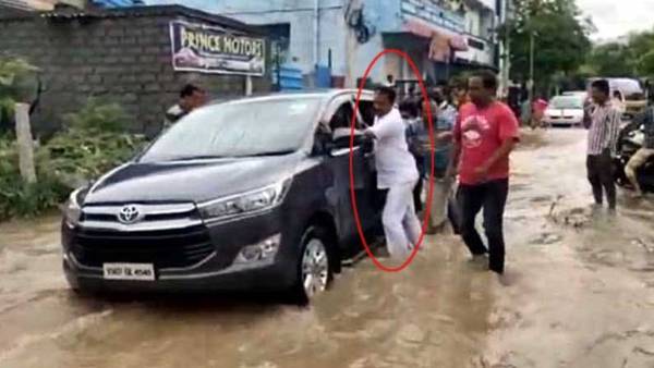 వర్షాలతో లోతట్టు ప్రాంతాలు జలమయం వర్షాలతో లోతట్టు ప్రాంతాలు జలమయం