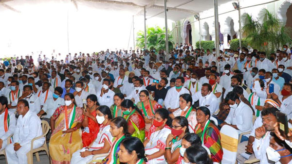 ఆర్ఎస్ ప్రవీణ్‌కు కాంగ్రెస్ స్వాగతం