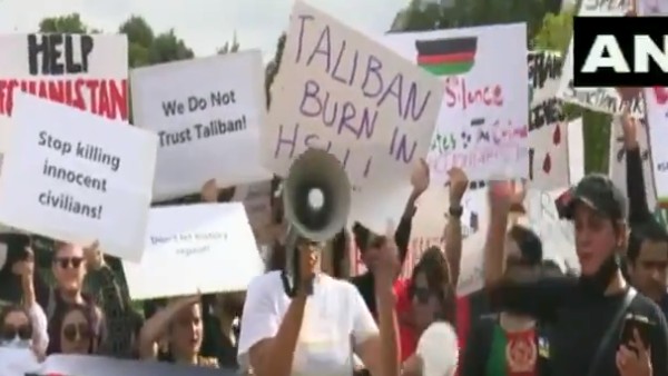 ‘You betrayed us’: Afghan nationals protest at White House, against Joe Biden. ‘You betrayed us’: Afghan nationals protest at White House, against Joe Biden.
