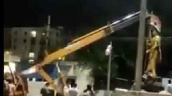 పనులు కాగానే తిరిగి ఏర్పాటు చేస్తామన్న అధికారులు