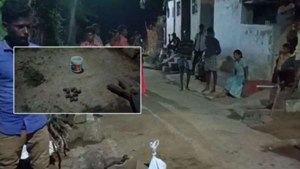  మద్యం మత్తులో నాటు బాంబులతో వ్యక్తి వీరంగం