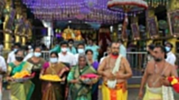  అమ్మవారి ఆలయంలో ఈ రోజు ప్రారంభం