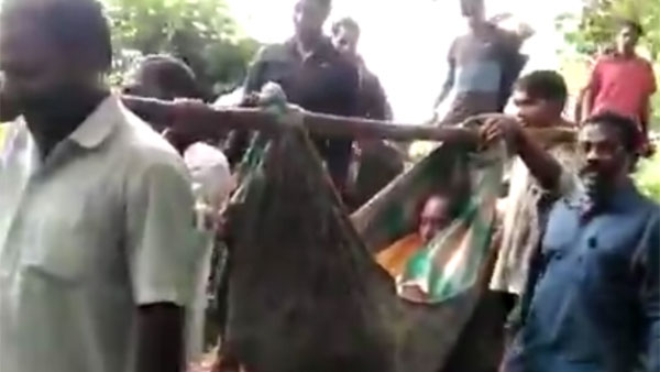 ప్రసవ వేదనకు మించిన వేదన అనుభవిస్తున్న గిరిజనులు