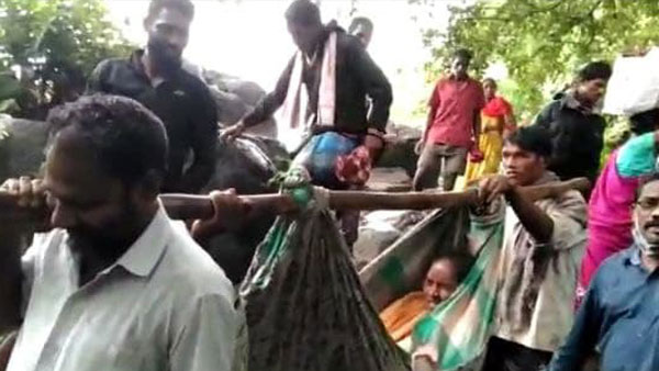 ఇటీవల విశాఖ ఏజెన్సీలో గర్భిణీని డోలీ కట్టి 20 కిమీ ఆస్పత్రికి మోసుకెళ్ళిన ఘటన