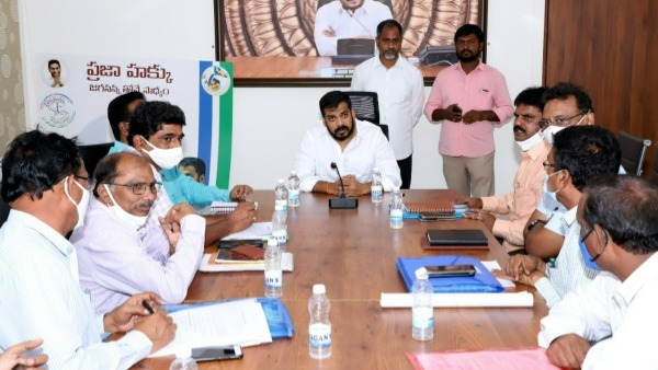 former tdp minister devineni uma press meet that minister anil was not seen was immediately live