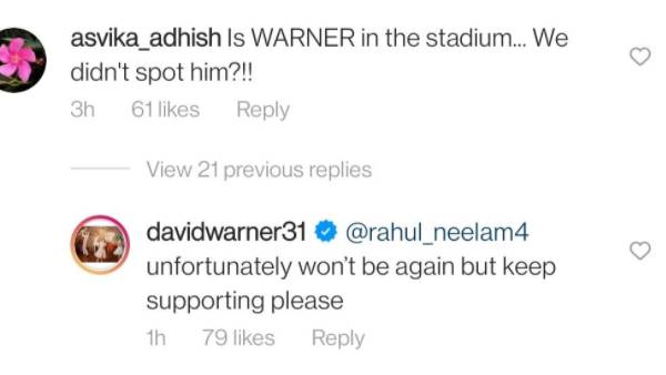 అంచనాలను అందుకోని వార్నర్..