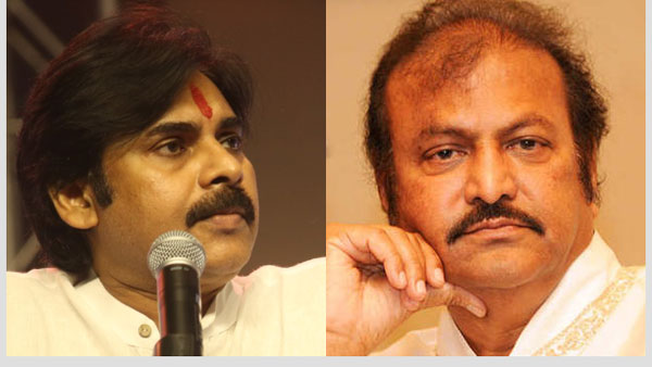 పవన్ కు ధీటుగా మోహన్ బాబు స్పందన పవన్ కు ధీటుగా మోహన్ బాబు స్పందన