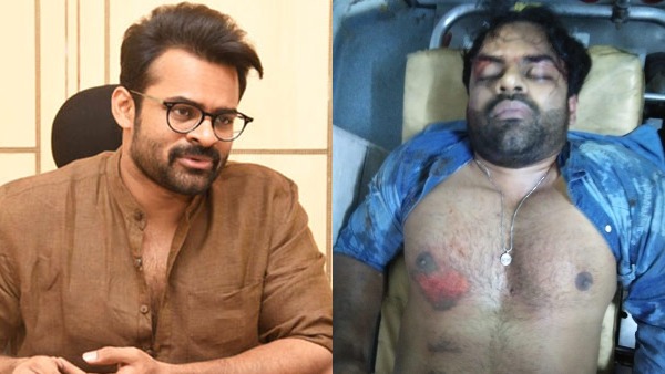 mega hero sai dharam tej injured after fell down from sports bike mega hero sai dharam tej injured after fell down from sports bike