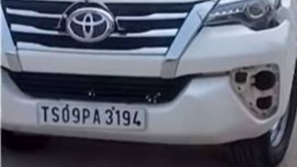 A man killed after Telangana Assembly Speaker Pocharam Srinivas Reddy Convoy vehicle hits A man killed after Telangana Assembly Speaker Pocharam Srinivas Reddy Convoy vehicle hits